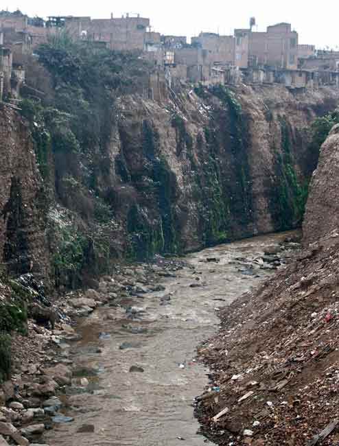 pollution in river